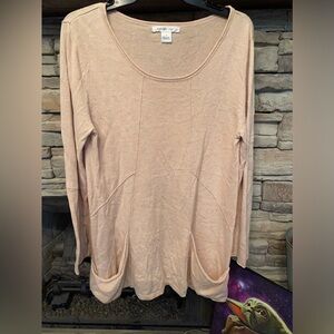 August Silk oversized top‎